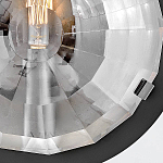 Бра округлой формы с многогранным стеклянным плафоном Hinkley варинант исполнения - 4 | Loft Concept в Ростове-на-Дону