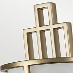 Бра с геометрическим каркасом и матовым белым цилиндрическим плафоном Feiss варинант исполнения - 5 | Loft Concept в Ростове-на-Дону