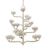 Люстра в виде растения Silver Flower Glade варинант исполнения - 2 | Loft Concept в Ростове-на-Дону