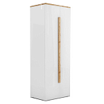 Шкаф платяной с белым глянцевым фасадом Grace of Furniture варинант исполнения - 1 | Loft Concept в Ростове-на-Дону