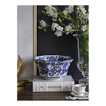 Чаша белая с синим цветочным узором Chino Dishes варинант исполнения - 3 | Loft Concept в Ростове-на-Дону