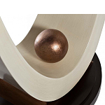 Консоль на полукруглой основе Stylish Pearl варинант исполнения - 3 | Loft Concept в Ростове-на-Дону