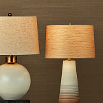 Настольная лампа фарфоровая с узором на корпусе Junction Place варинант исполнения - 4 | Loft Concept в Ростове-на-Дону