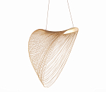Подвесной светильник фигурный из деревянных прутьев Ecofriendly Light Source варинант исполнения - 2 | Loft Concept в Ростове-на-Дону