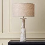 Настольная лампа на конусовидном корпусе с чашей и с тканевым абажуром Daydreaming варинант исполнения - 4 | Loft Concept в Ростове-на-Дону