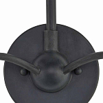 Бра настенное черное с 2-мя лампами Candle Sleeves варинант исполнения - 1 | Loft Concept в Ростове-на-Дону