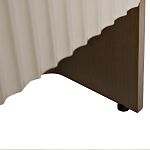 Тумба под телевизор серая с мраморной столешницей Uniqueness Marble варинант исполнения - 8 | Loft Concept в Ростове-на-Дону