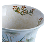 Ваза из фарфора с бронзовыми элементами Tropical Garden варинант исполнения - 4 | Loft Concept в Ростове-на-Дону