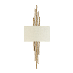 Бра с белым абажуром и элементами в виде натуральных веток Hinkley варинант исполнения - 1 | Loft Concept в Ростове-на-Дону