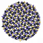 Панно «Цветение виолы» варинант исполнения - 1 | Loft Concept в Ростове-на-Дону