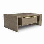 Стол журнальный с ящиками и открытыми полками Flowchart варинант исполнения - 1 | Loft Concept в Ростове-на-Дону