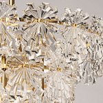 Люстра многоярусная с объемными прозрачными цветами Hanging Flowers варинант исполнения - 4 | Loft Concept в Ростове-на-Дону