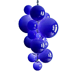 Люстра Grape Balls Синее стекло  варинант исполнения - 2 | Loft Concept в Ростове-на-Дону