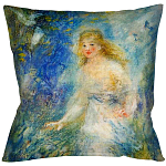 Подушка декоративная с принтом Весна Impressionism in Art варинант исполнения - 1 | Loft Concept в Ростове-на-Дону