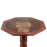 Кофейный стол из натуральных камней Лемезит и Яшма Natural Stone Tables варинант исполнения - 10 | Loft Concept в Ростове-на-Дону