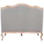 Диван двухместный из массива бука светло-серый Solid Luxury варинант исполнения - 2 | Loft Concept в Ростове-на-Дону