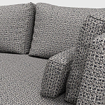 Мебельная ткань Шенилл серый цвет 142 см T4-46 варинант исполнения - 8 | Loft Concept в Ростове-на-Дону