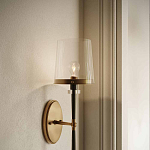 Бра настенное с прозрачным стеклянным абажуром Simple Pure Form варинант исполнения - 5 | Loft Concept в Ростове-на-Дону