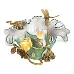 Чаша фигурная с обитателями леса и цветами Eden Garden варинант исполнения - 1 | Loft Concept в Ростове-на-Дону