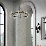 Бра светодиодное из черно-белых дисков Contrast Sample варинант исполнения - 6 | Loft Concept в Ростове-на-Дону