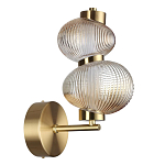 Бра с 2-мя рифлеными стеклянными шарами Marcelh Light варинант исполнения - 5 | Loft Concept в Ростове-на-Дону