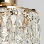 Потолочный светильник круглый с прозрачными подвесками Lunet варинант исполнения - 3 | Loft Concept в Ростове-на-Дону