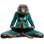 Статуэтка из бронзы в виде лягушки Animals Bronze варинант исполнения - 3 | Loft Concept в Ростове-на-Дону