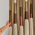 Текстильное Панно Макраме для ресторана Mexico Wall Hanging  варинант исполнения - 1 | Loft Concept в Ростове-на-Дону