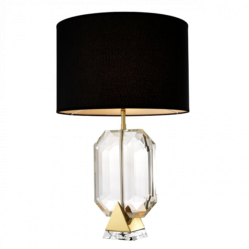   Eichholtz Table Lamp Emerald Gold & Black     -- | Loft Concept 
