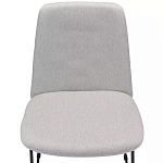 Стул мягкий светло-серый Chair Gray Runners варинант исполнения - 5 | Loft Concept в Ростове-на-Дону