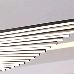 Люстра в виде распахнутых крыльев из тонких металлических планок Flight of Freedom варинант исполнения - 12 | Loft Concept в Ростове-на-Дону