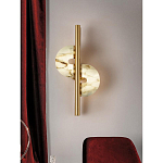 Бра  с фигурным мраморным рассеивателем Spiral of Warm Light варинант исполнения - 7 | Loft Concept в Ростове-на-Дону