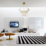 Люстра подвесная с 3-мя кольцевыми светодиодными лампами Catcher варинант исполнения - 2 | Loft Concept в Ростове-на-Дону