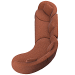 Модульный диван Calypso с кушеткой варинант исполнения - 4 | Loft Concept в Ростове-на-Дону