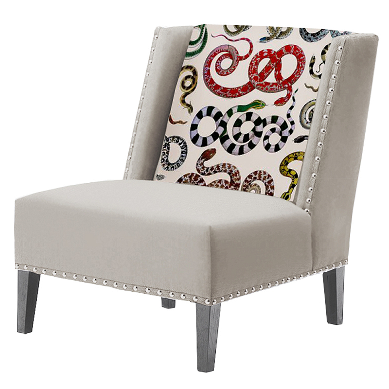 FUN Armchair Snakes Beige      -  -- | Loft Concept 