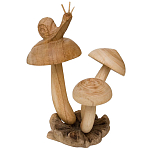 Статуэтка из дерева улитка Animals of the World варинант исполнения - 1 | Loft Concept в Ростове-на-Дону