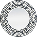 Настенное зеркало Black and white mosaic варинант исполнения - 1 | Loft Concept в Ростове-на-Дону