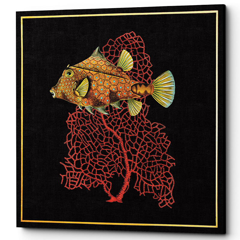  Fish and Coral Poster 5    -- | Loft Concept 