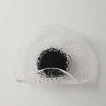 Бра из текстурированного прозрачного стекла с изогнутым краем Textured Glass  варинант исполнения - 4 | Loft Concept в Ростове-на-Дону