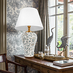 Настольная лампа с цветочной росписью Lamp Flower Painting варинант исполнения - 5 | Loft Concept в Ростове-на-Дону