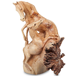 Статуэтка из дерева лошади Animals of the World 25 варинант исполнения - 1 | Loft Concept в Ростове-на-Дону