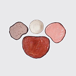 Сет из 4-х тарелок «QARTZITE» варинант исполнения - 1 | Loft Concept в Ростове-на-Дону