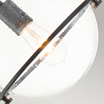 Подвесной светильник с прозрачным плафоном в форме шара в арочной подвеске Hinkley варинант исполнения - 7 | Loft Concept в Ростове-на-Дону