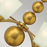 Люстра с матовыми конусными плафонами и декоративными элементами в форме шаров Hinkley варинант исполнения - 8 | Loft Concept в Ростове-на-Дону