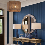 Настольная лампа с корпусом из цветков колокольчика Cascade of Blue Flowers варинант исполнения - 3 | Loft Concept в Ростове-на-Дону