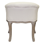 Кресло низкое в стиле прованс Бежевый Лен Louis French Armchair  варинант исполнения - 2 | Loft Concept в Ростове-на-Дону