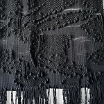 Гобелен из шерсти мериноса с узелками Ночь  варинант исполнения - 1 | Loft Concept в Ростове-на-Дону