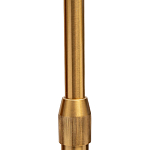 Торшер с мраморным столиком и золотым плафоном Ezio Floor Lamp варинант исполнения - 3 | Loft Concept в Ростове-на-Дону