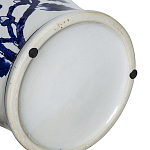 Ваза с крышкой и синим цветочным узором Blue & White Ornament  варинант исполнения - 4 | Loft Concept в Ростове-на-Дону