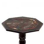 Кофейный стол из натуральных камней Змеевик и Яшма Natural Stone Tables варинант исполнения - 12 | Loft Concept в Ростове-на-Дону